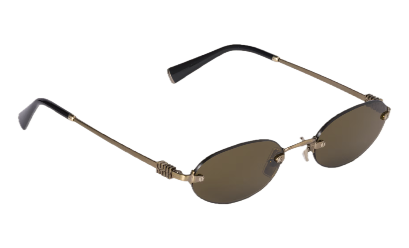 Miu Miu – Frame Logo sunglasses